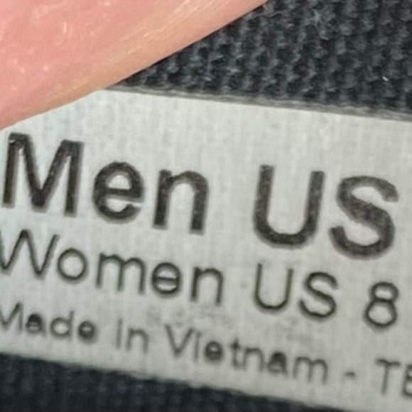 Vans Low Top Skater Sneakers Shoes Womens 8 Black Sparkle Glitter - Picture 9 of 9